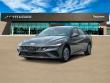 New 2025 Hyundai Elantra Hybrid Blue Sedan