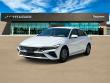 New 2025 Hyundai Elantra Hybrid Blue Sedan
