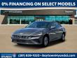 New 2026 Hyundai Elantra Hybrid Blue Sedan