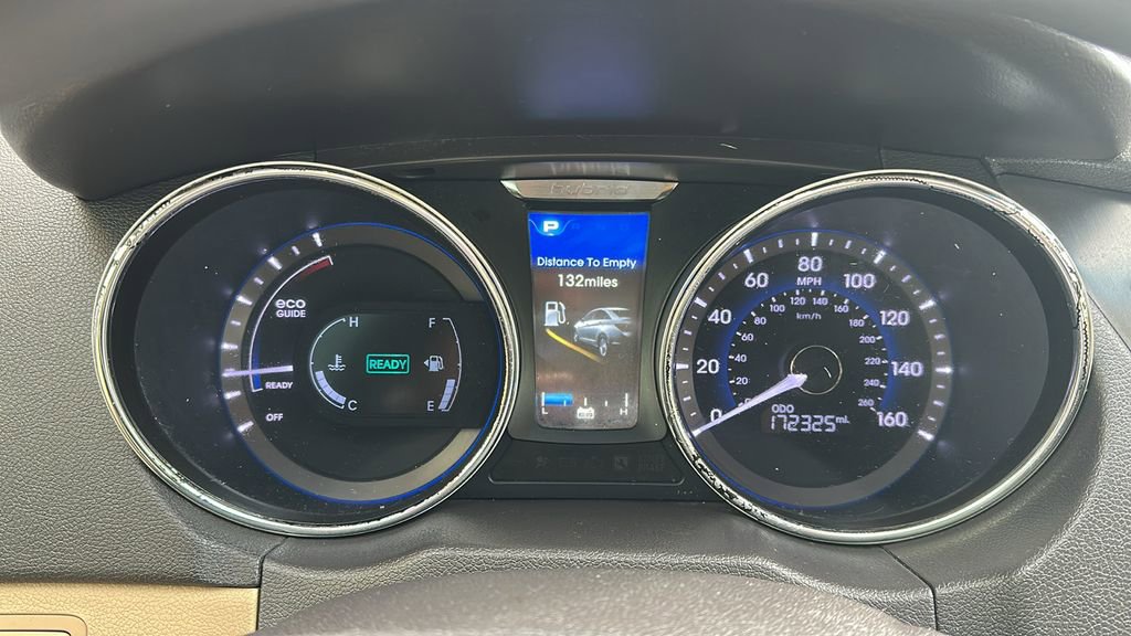 Certified 2015 Hyundai Sonata Hybrid Base with VIN KMHEC4A40FA134950 for sale in Baytown, TX