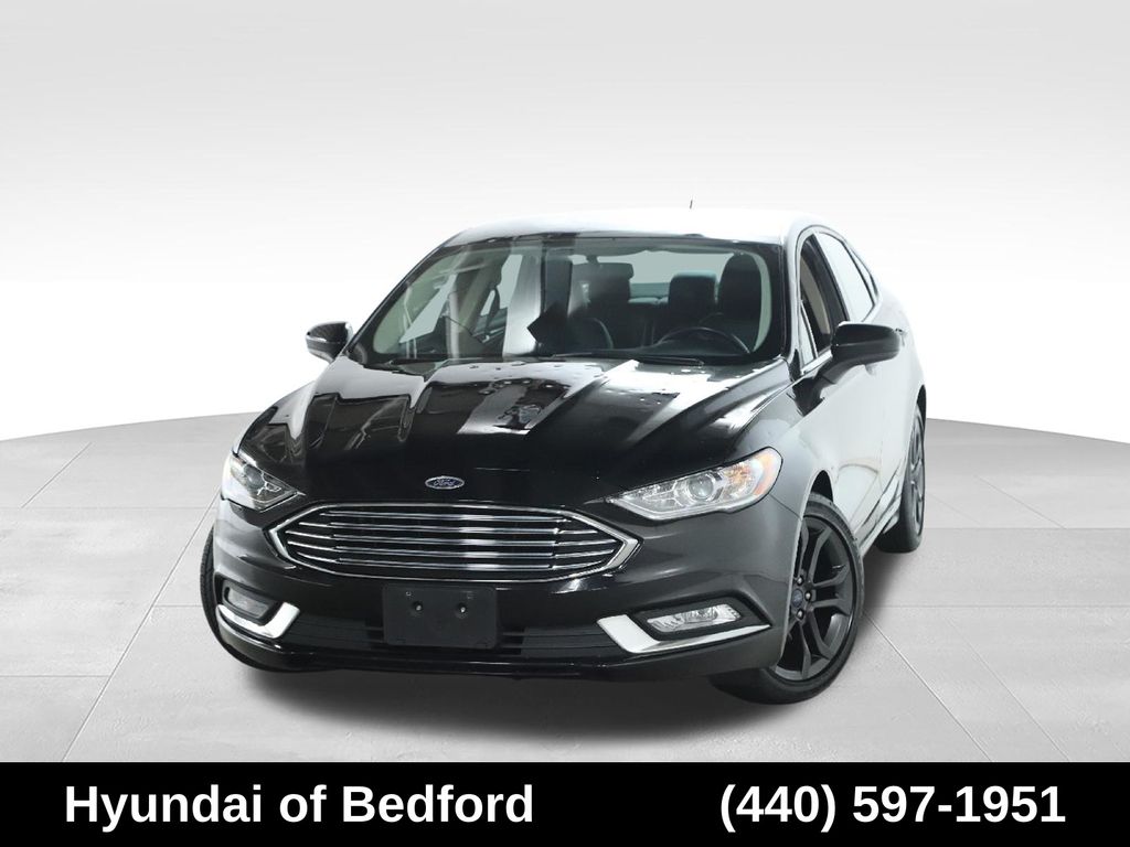 Used 2018 Ford Fusion SE with VIN 3FA6P0H77JR118190 for sale in Bedford, OH