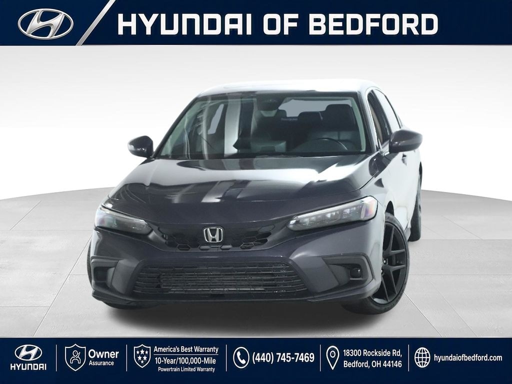 Used 2022 Honda Civic EX-L Hatchback