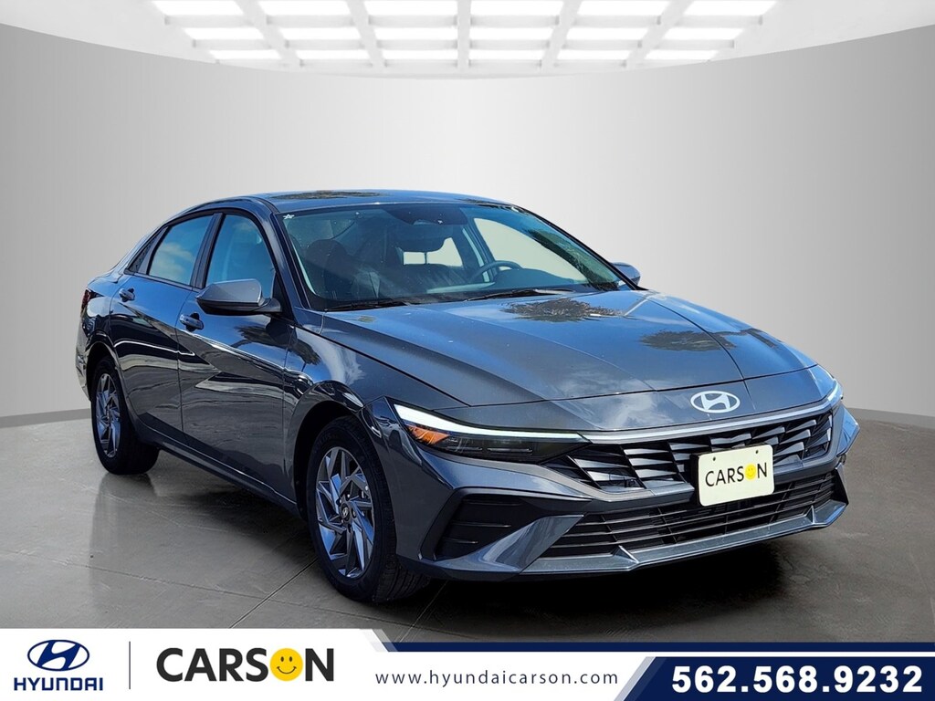 New 2025 Hyundai Elantra Hybrid Blue 4dr Car