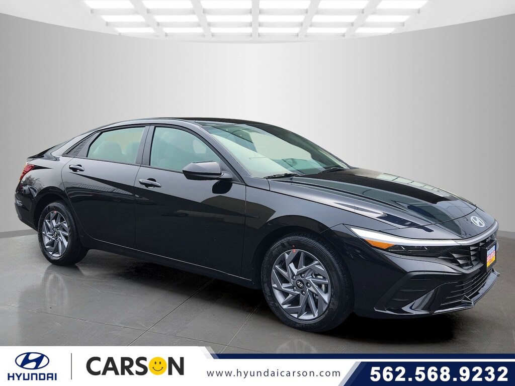 New 2026 Hyundai Elantra Hybrid Blue 4dr Car