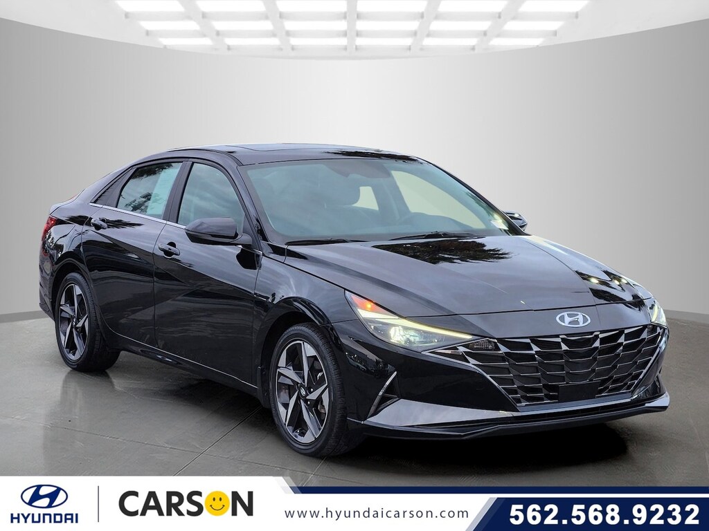 Certified 2023 Hyundai Elantra HEV Limited Sedan