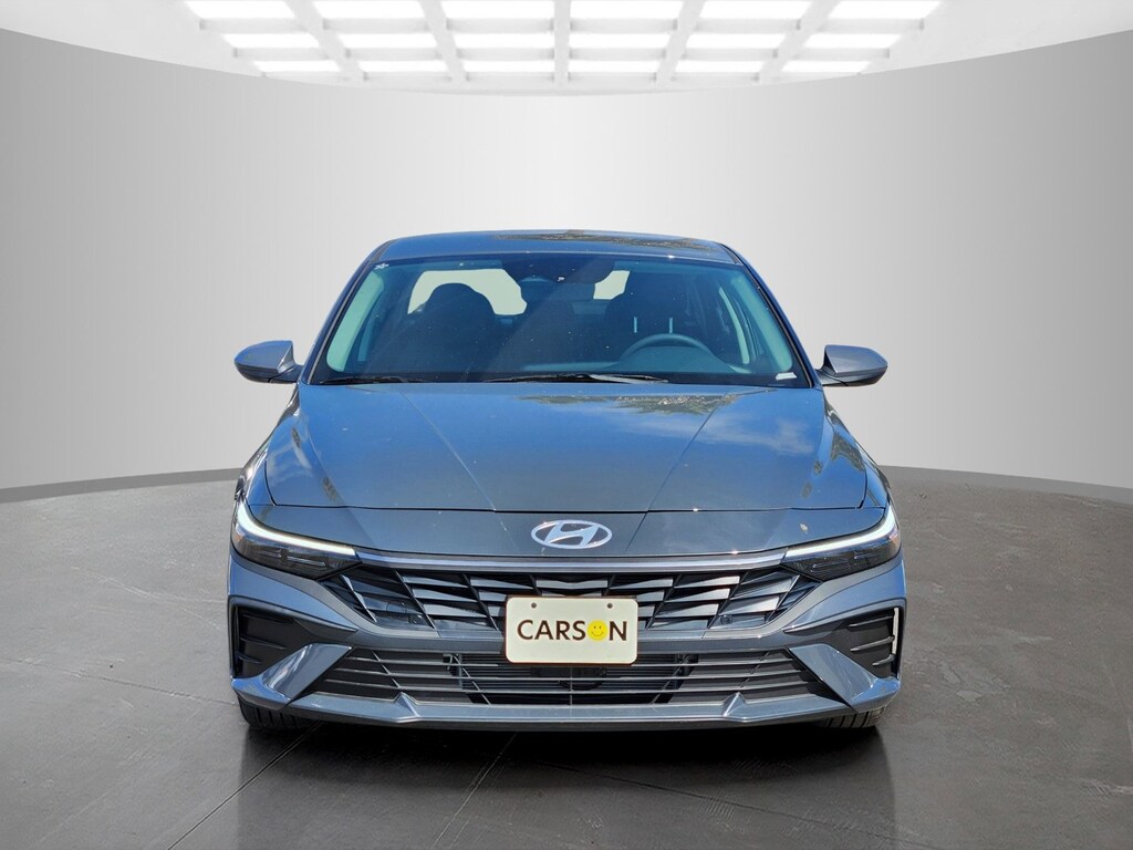 New 2025 Hyundai Elantra Hybrid Blue 4dr Car