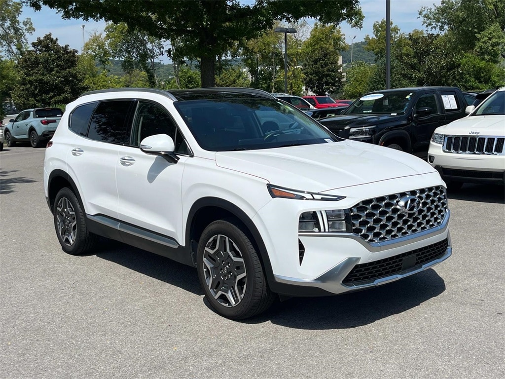 Certified 2022 Hyundai Santa Fe SEL Premium HEV with VIN KM8S3DA10NU018086 for sale in Franklin, TN