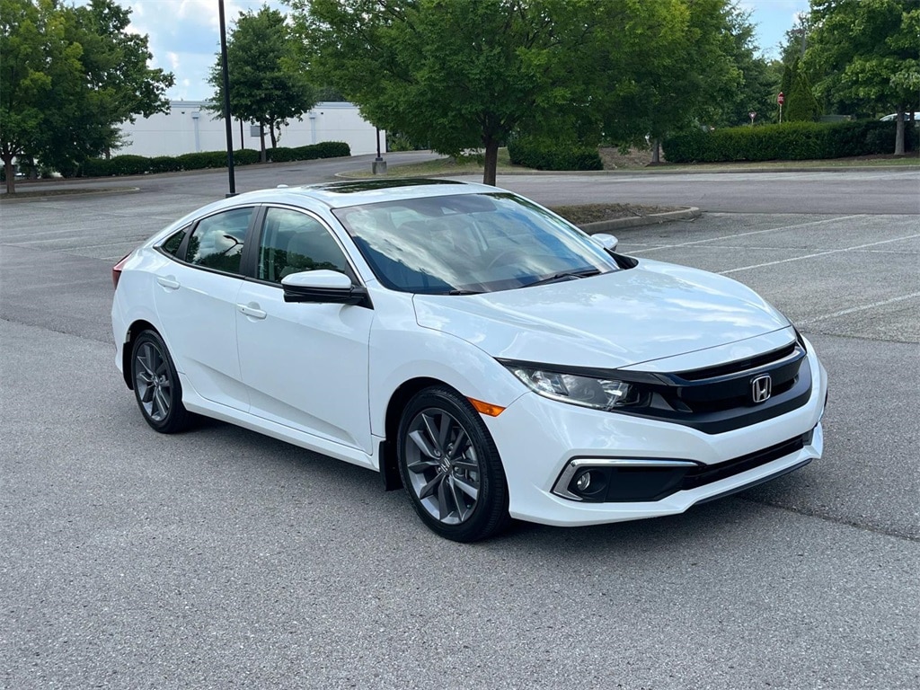 Used 2019 Honda Civic EX-L with VIN 19XFC1F72KE003200 for sale in Franklin, TN