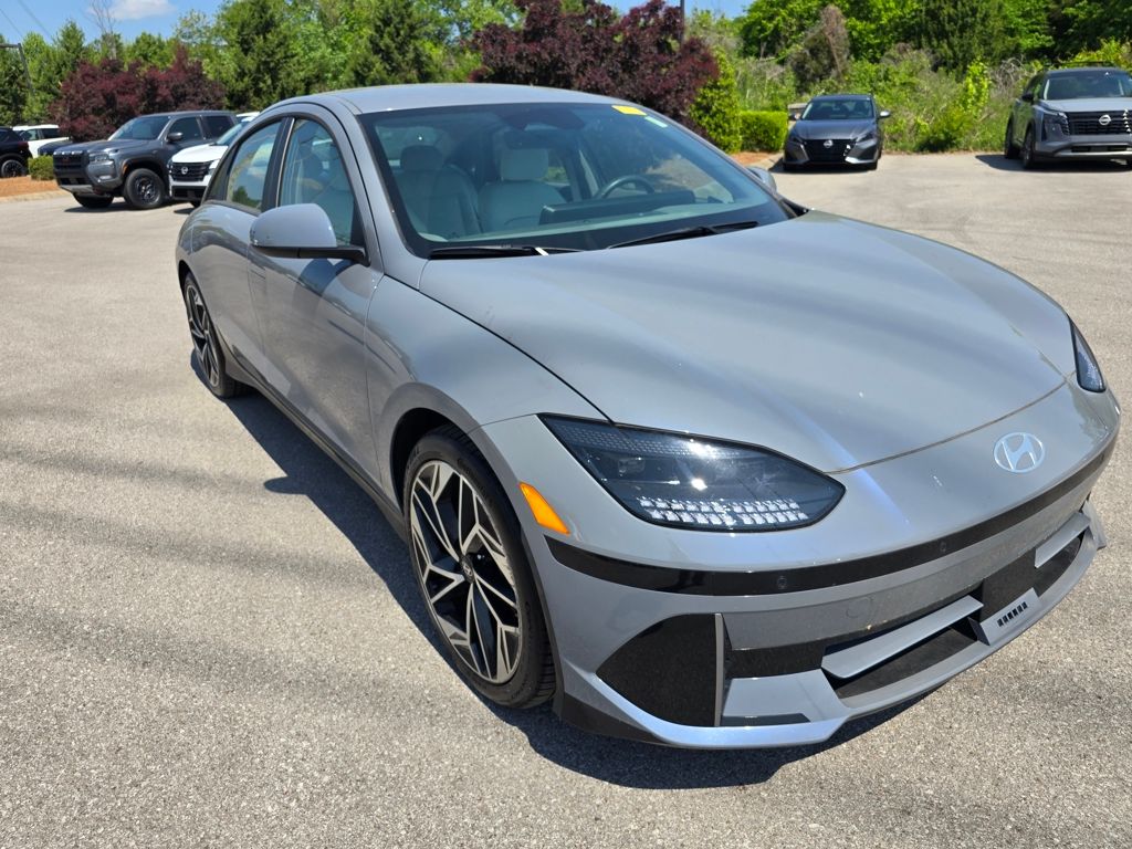 Used 2024 Hyundai IONIQ 6 SEL with VIN KMHM34AA6RA077157 for sale in Franklin, TN