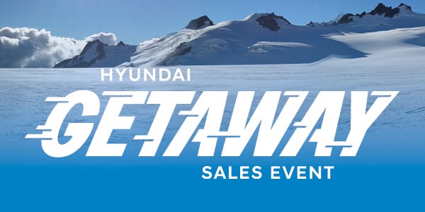 Hyundai Winter Getaway Sales Event