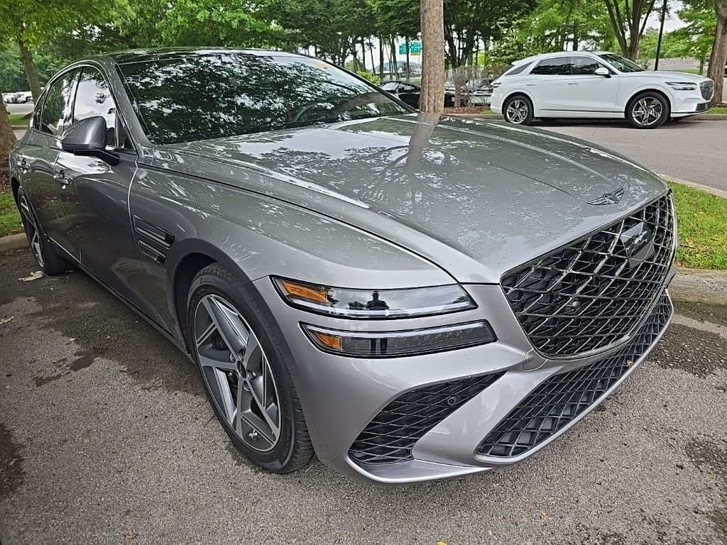 Certified 2025 GENESIS G80 Sport Advanced with VIN KMTGE4SD1SU252635 for sale in Franklin, TN