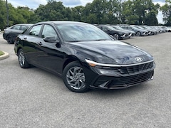 2026 Hyundai Elantra Hybrid Blue Sedan