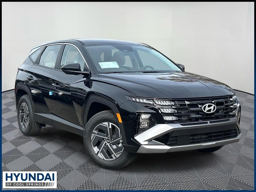 New 2026 Hyundai Tucson Hybrid Blue SUV