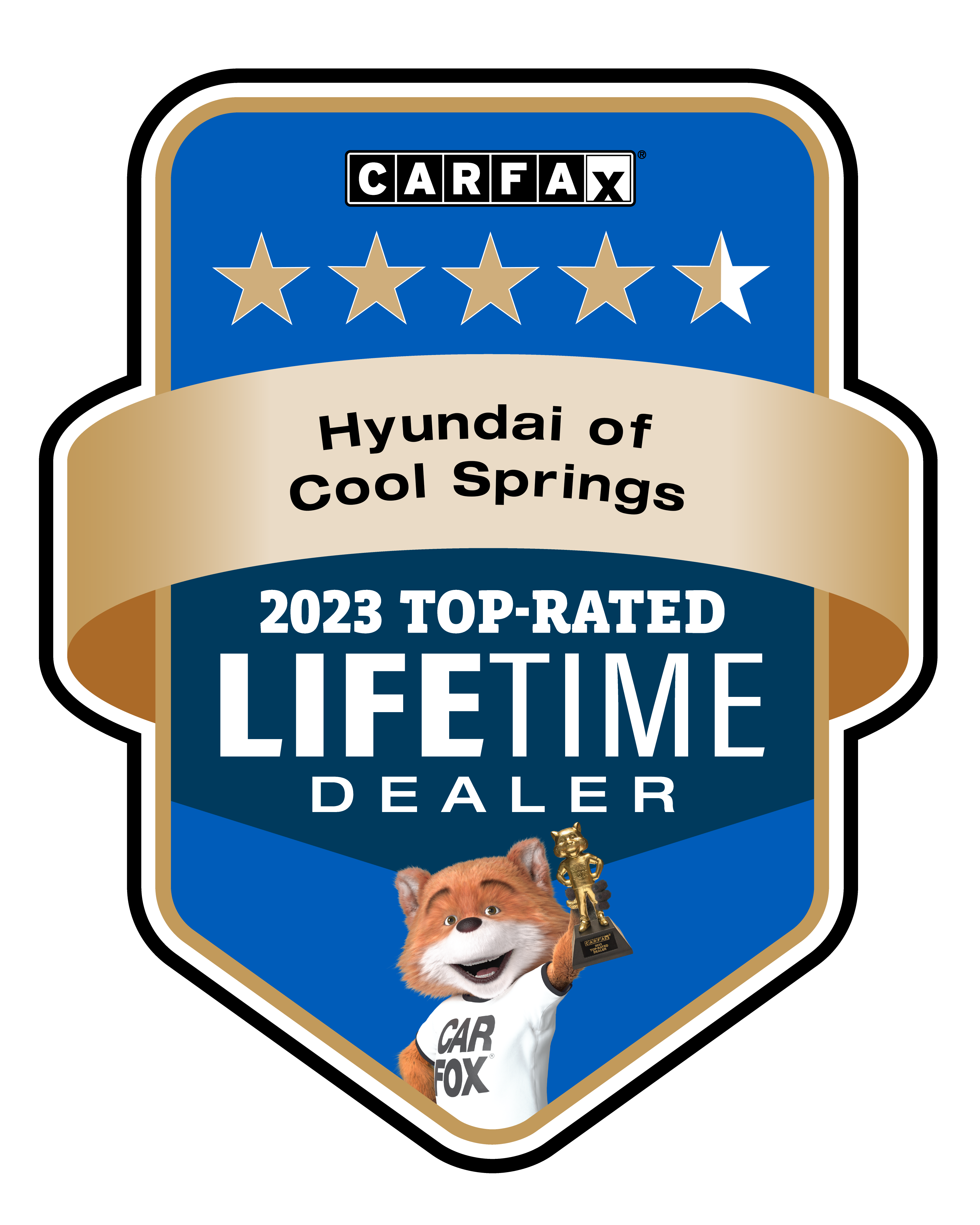CarFax 2023 Top-Rated Dealer