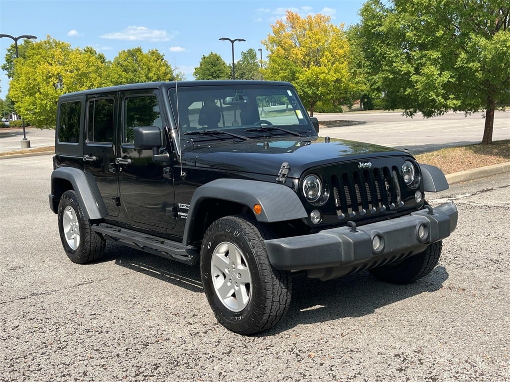 Used 2017 Jeep Wrangler Unlimited Sport S with VIN 1C4BJWDG4HL591217 for sale in Franklin, TN