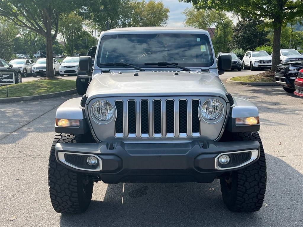 Used 2020 Jeep Wrangler Unlimited Sahara with VIN 1C4HJXEN5LW127728 for sale in Franklin, TN