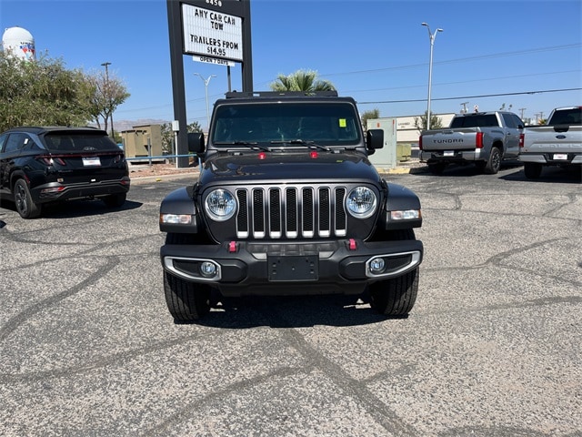 Used 2023 Jeep Wrangler 4-Door Sahara with VIN 1C4HJXEN8PW679343 for sale in El Paso, TX