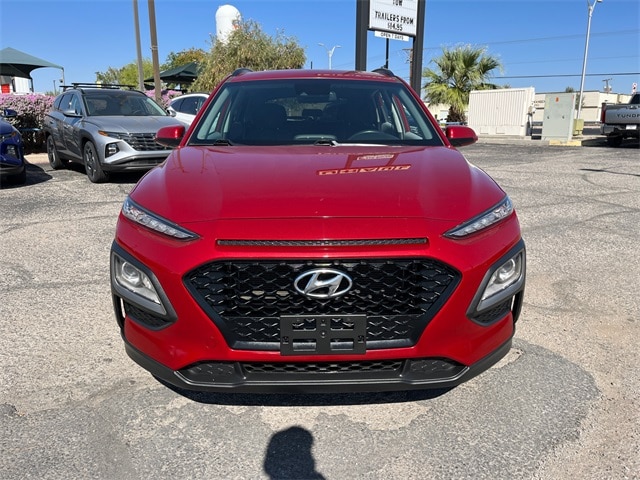 Certified 2021 Hyundai Kona SEL with VIN KM8K22AA1MU611168 for sale in El Paso, TX