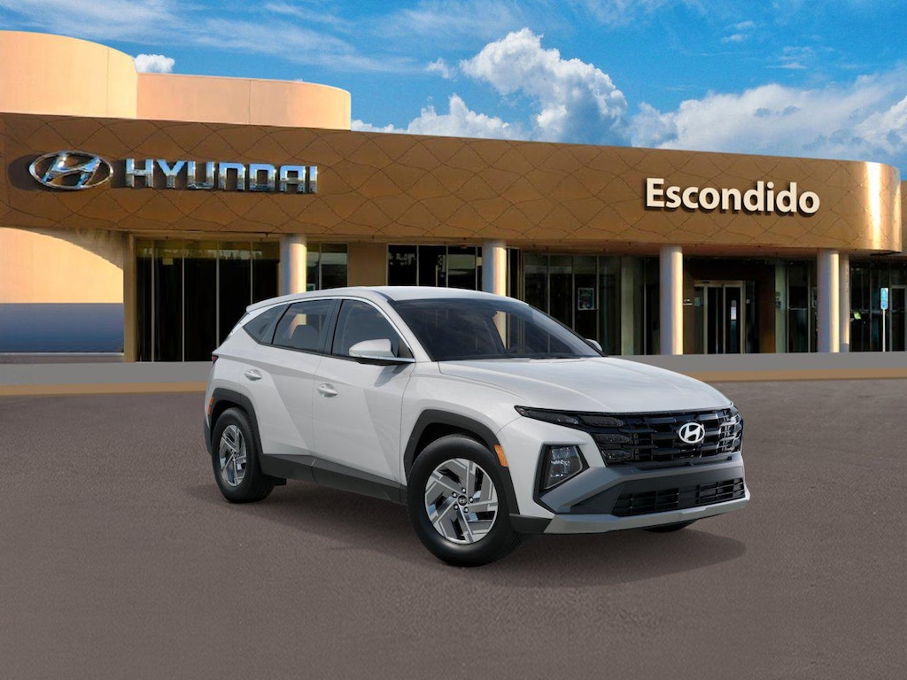 New 2026 Hyundai Tucson Hybrid Blue SUV