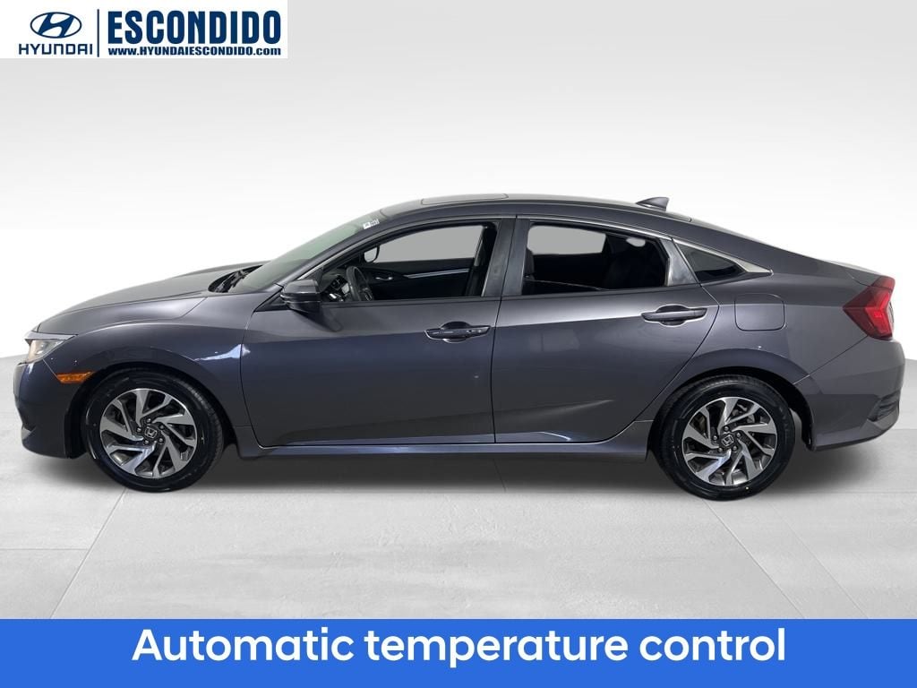 Used 2017 Honda Civic EX with VIN 19XFC2F72HE214248 for sale in Escondido, CA