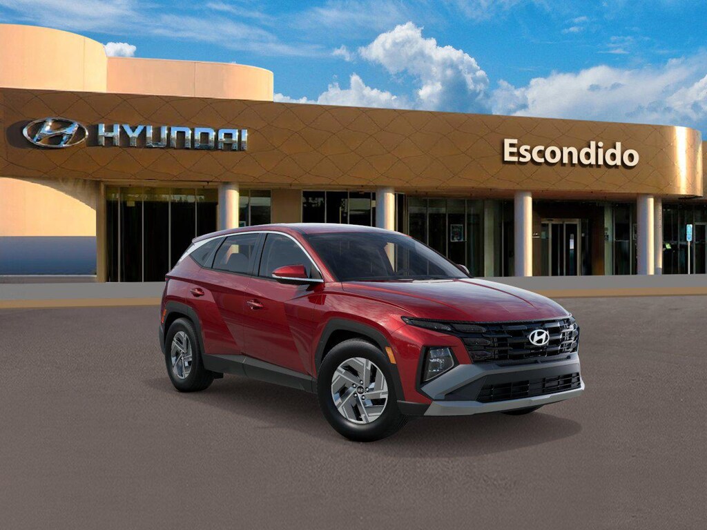 New 2026 Hyundai Tucson Hybrid Blue SUV