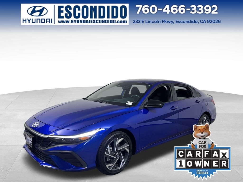 Certified 2025 Hyundai Elantra Hybrid SEL Sport Sedan