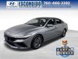 Certified 2025 Hyundai Elantra Hybrid Blue Sedan