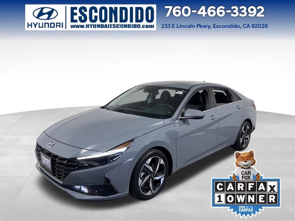 Certified 2023 Hyundai Elantra HEV Limited Sedan