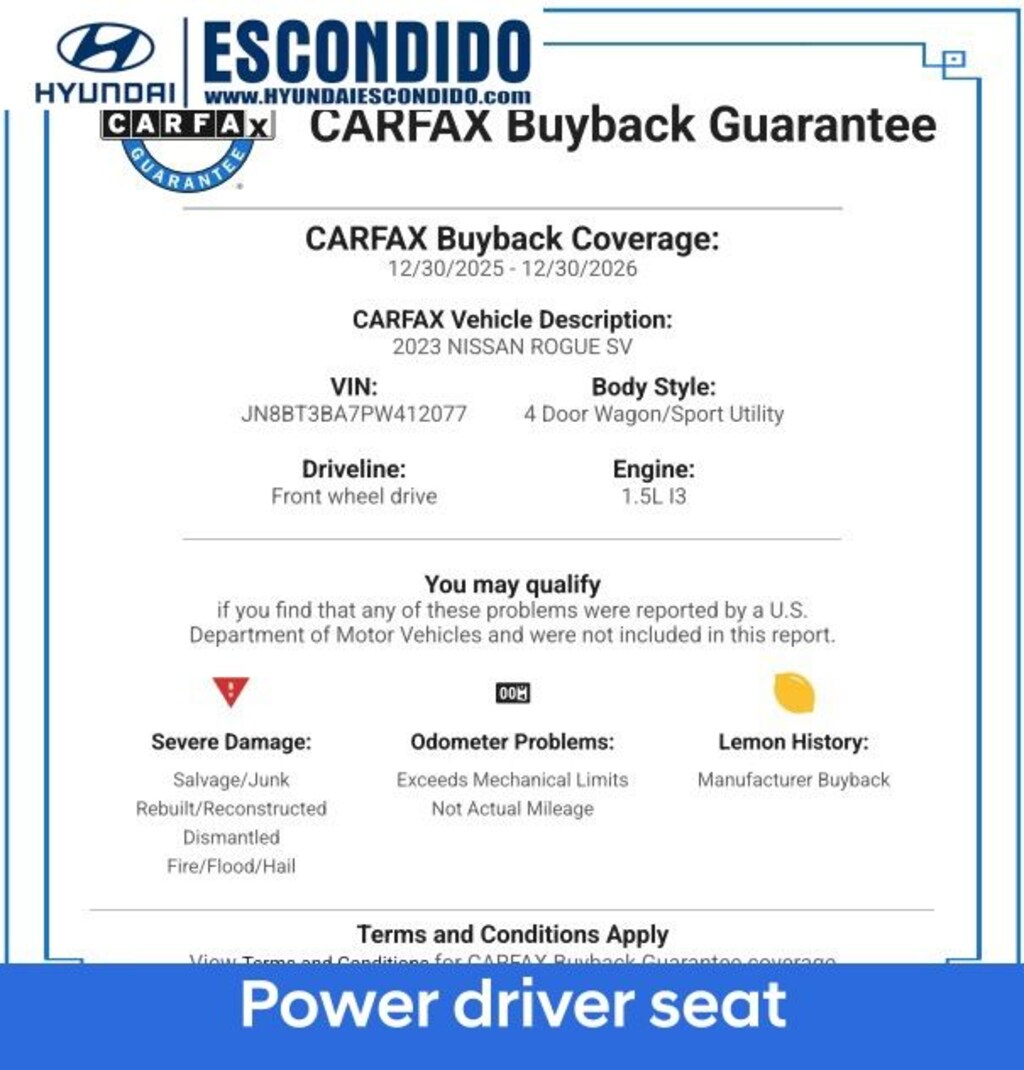 Used 2023 Nissan Rogue SV SUV