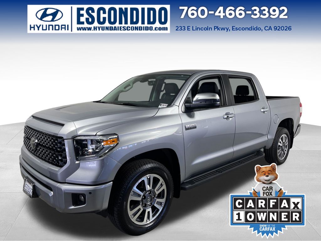 2020 Toyota Tundra Platinum 5.7L 4WD Crew Max Short Bed's photo