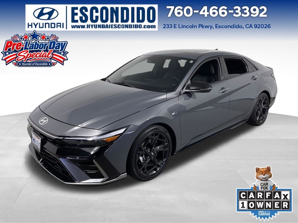 Certified 2024 Hyundai Elantra N Line Sedan