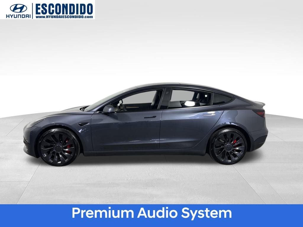 Used 2023 Tesla Model 3 Performance with VIN 5YJ3E1EC0PF518533 for sale in Escondido, CA