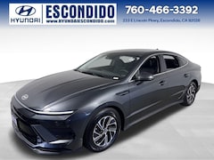 2026 Hyundai Sonata Hybrid Blue Sedan