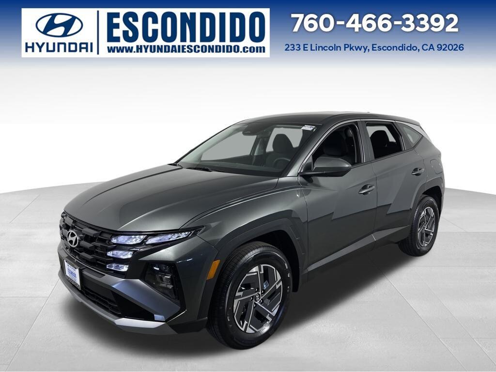 New 2026 Hyundai Tucson Hybrid Blue SUV