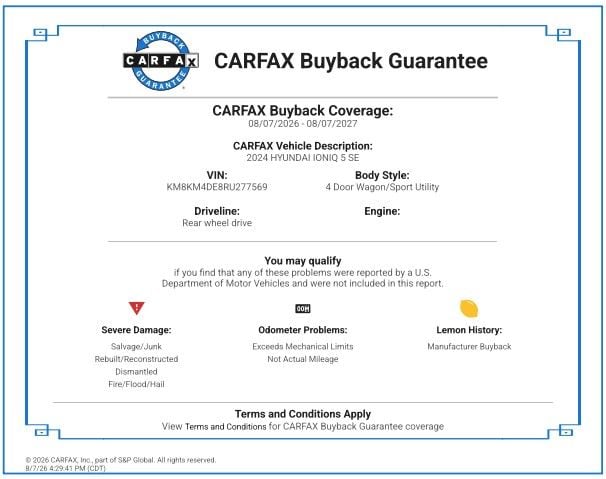 Certified 2024 Hyundai IONIQ 5 SE with VIN KM8KM4DE8RU277569 for sale in Escondido, CA