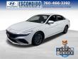 Certified 2025 Hyundai Elantra Hybrid Blue Sedan