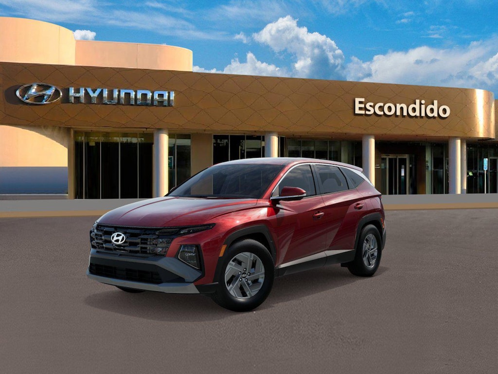New 2026 Hyundai Tucson Hybrid Blue SUV