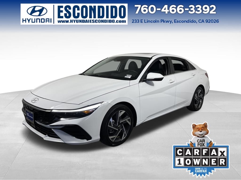 2025 Hyundai Elantra Hybrid Sedan 