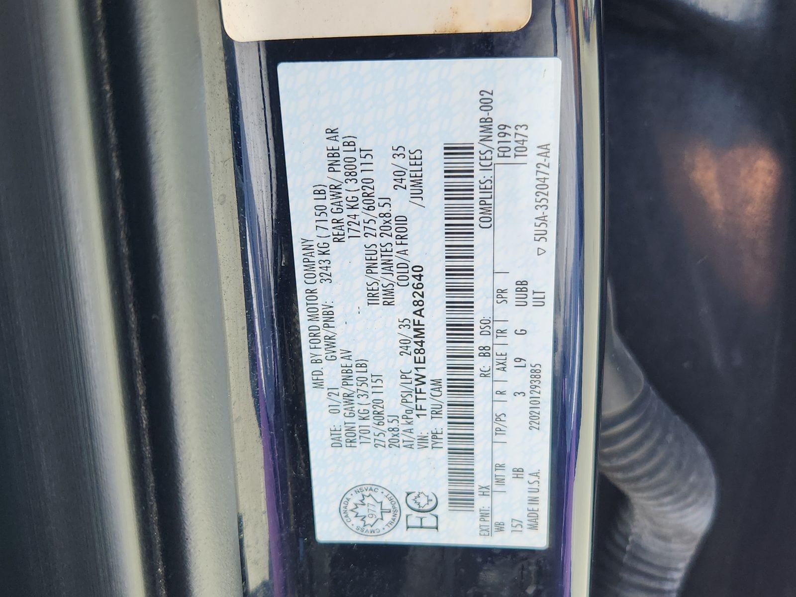 2021 Ford F-150 Lariat - Photo 20