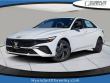 New 2025 Hyundai Elantra Hybrid Blue Sedan