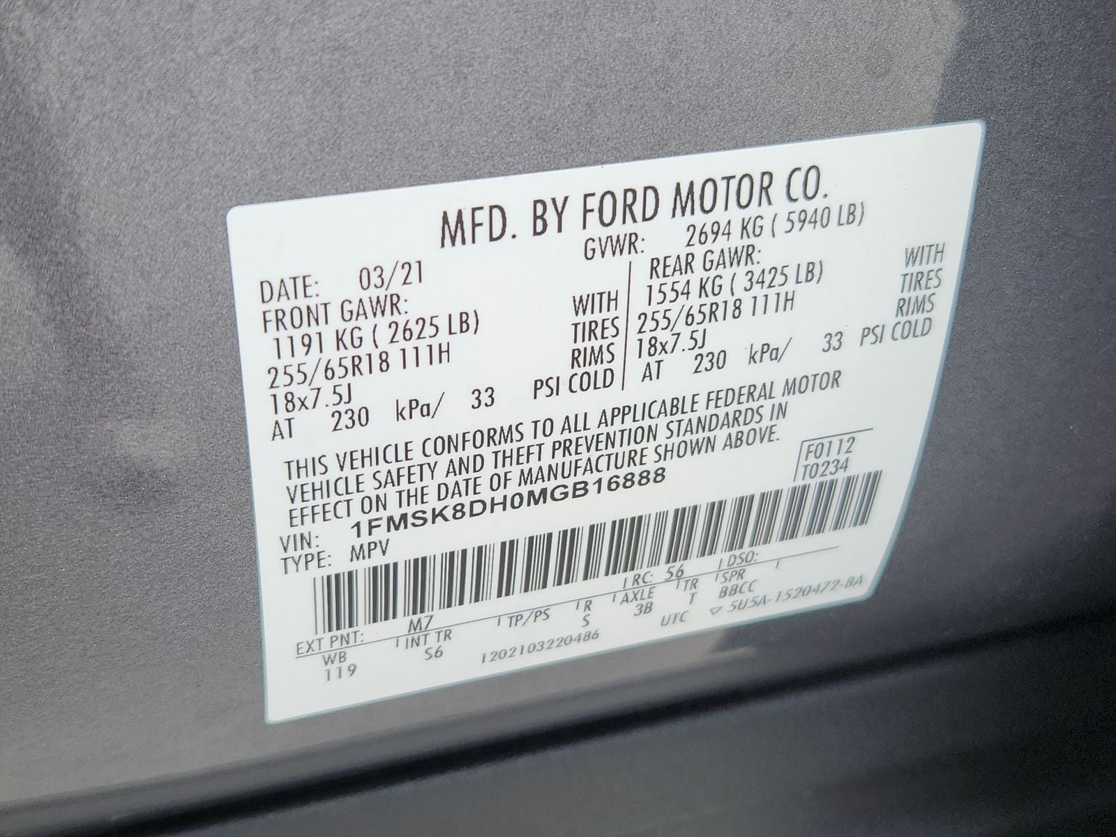 2021 Ford Explorer XLT - Photo 20