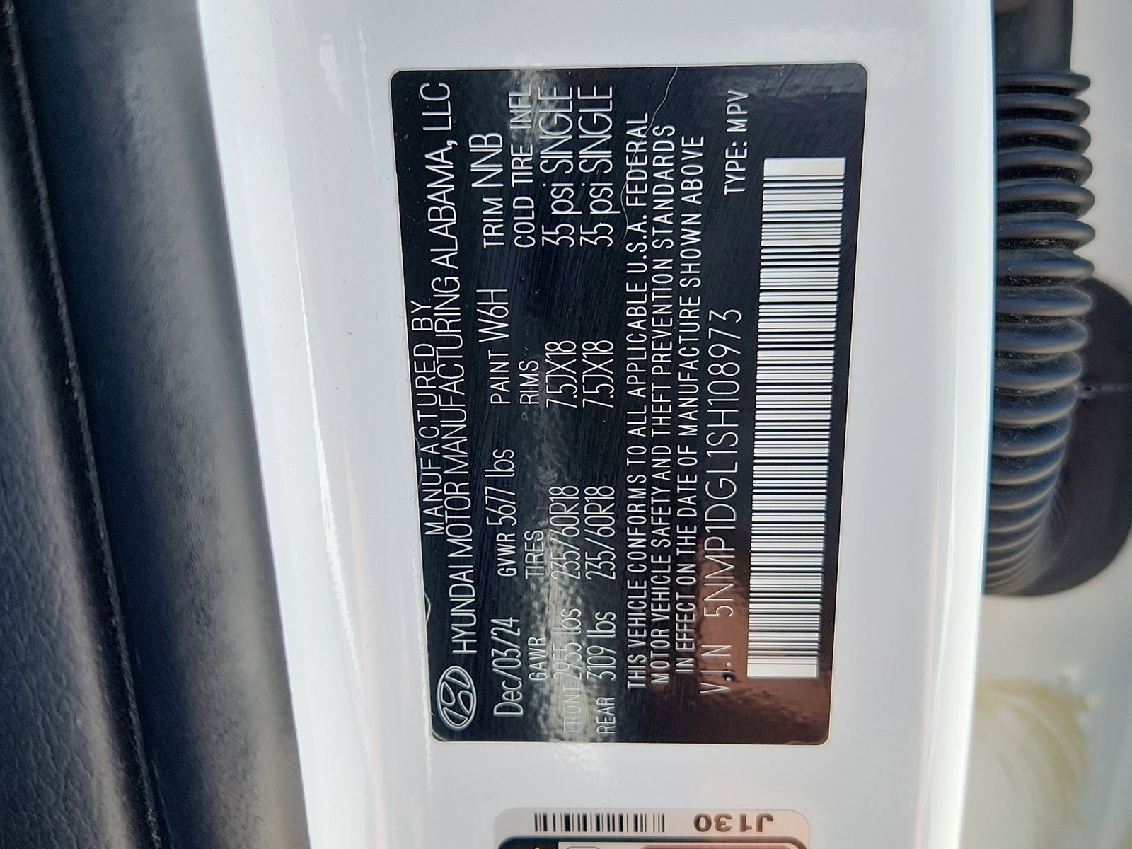 2025 Hyundai Santa Fe SE - Photo 18