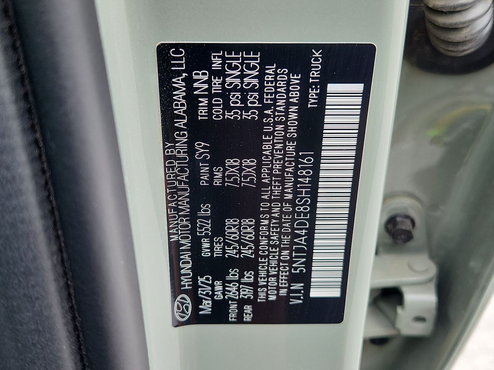 2025 Hyundai Santa Cruz SE - Photo 17