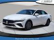 New 2025 Hyundai Elantra Hybrid Blue Sedan