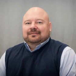 Staff member Brandon Juenger  from ID_3d917afc8a42