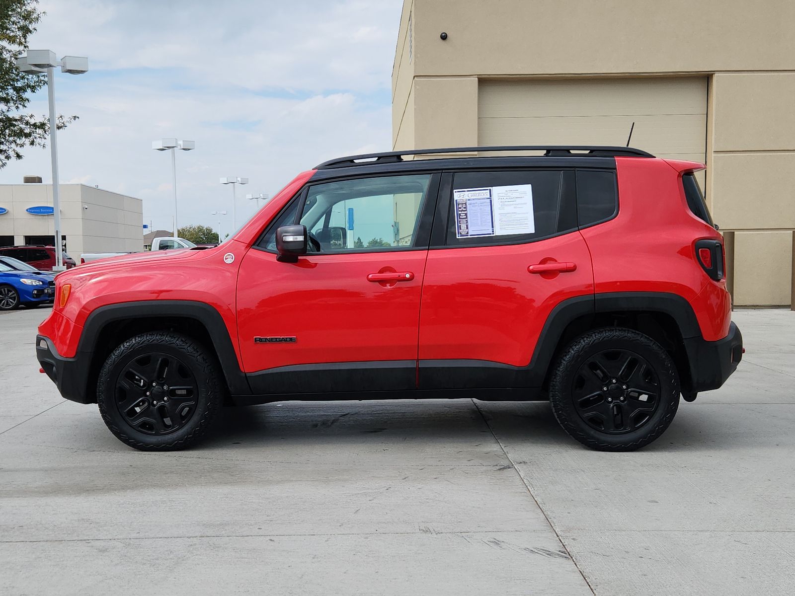 Used 2018 Jeep Renegade Trailhawk with VIN ZACCJBCBXJPH59429 for sale in Greeley, CO