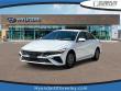 New 2025 Hyundai Elantra Hybrid Blue Sedan