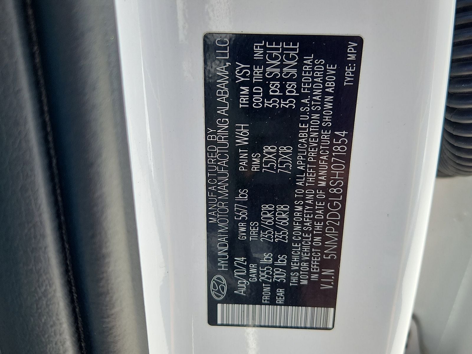 2025 Hyundai Santa Fe SEL - Photo 19