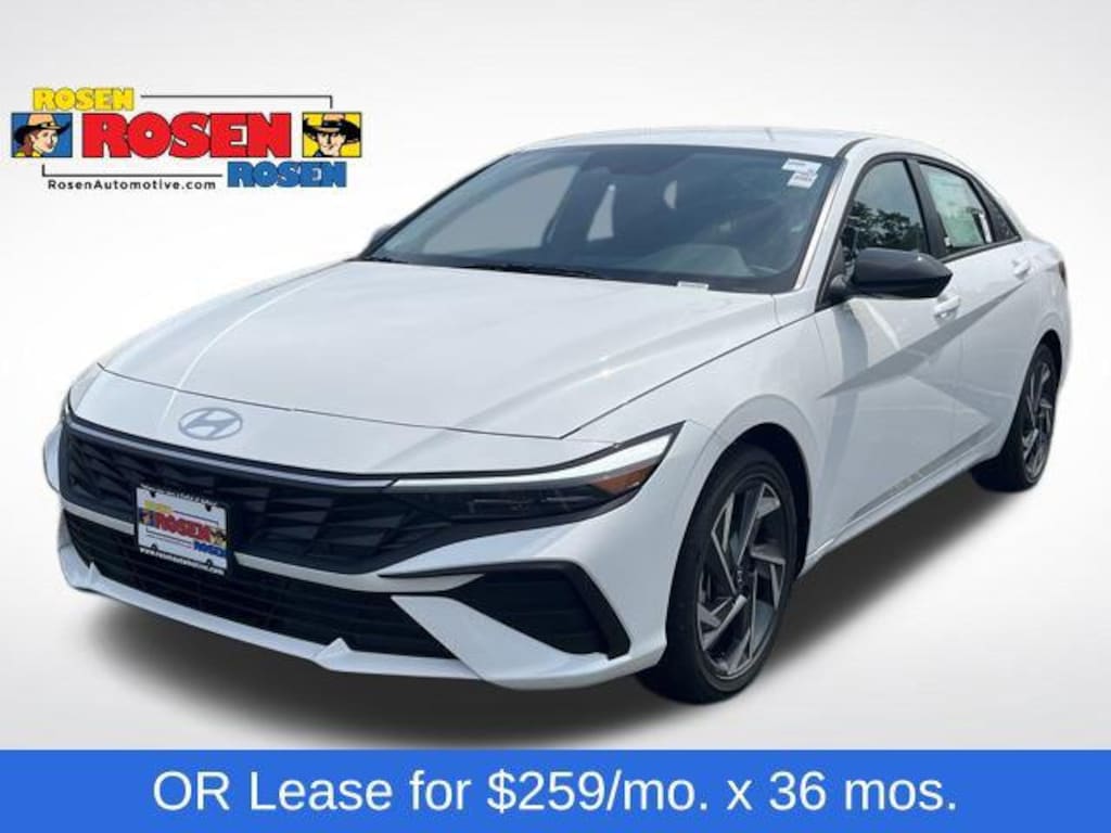 New 2025 Hyundai Elantra Hybrid SEL Sport Sedan