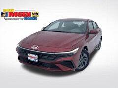 2026 Hyundai Elantra Hybrid Blue Sedan
